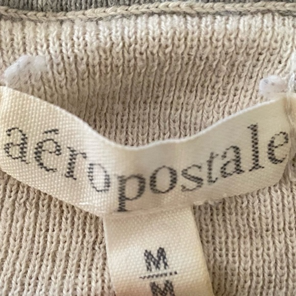 Aeropostale Striped 2000s Y2k Cardigan Sweater - Picture 3 of 7